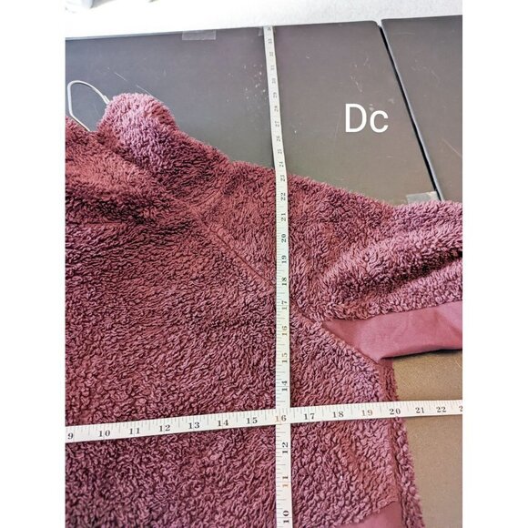 Nike Sherpa Therma Fleece Training Hoodie AR7404-652 Women's Size Small Red - Picture 6 of 10